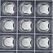 10 with Point Cross Shape Metal Dome Reset Switch 5 6 7 8 10 12 14 16 20 MM Micro Membrane Switch SPST Momentary On/Off Tactile(Diameter 12mm)