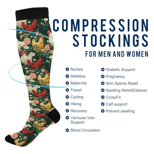 Image of Pigsaly Ceramic Mugs Coffee Cups Womens Knee High Socks Love Compression Socks Athletic Tube Sock Outdoor Sport Socks