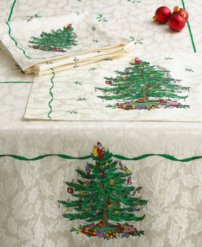Servilletas Spode Christmas Tree set de 4 miniatura 1