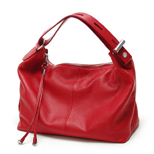 zency 6 Colors Fashion 100% Real Genuine Leather Women Shoulder Bag OL Style Handbag Lady Casual...