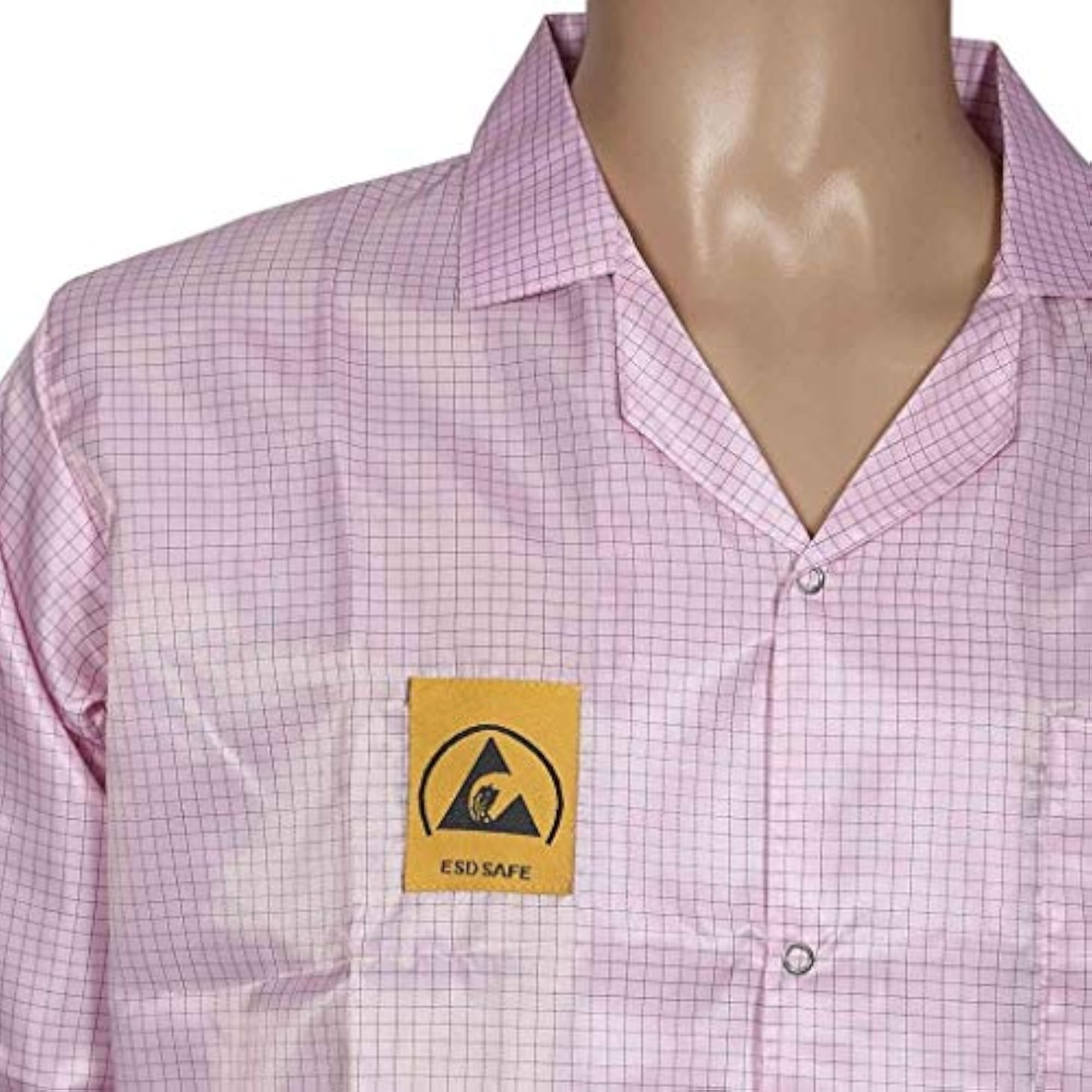 ESD Safe Antistatic Apron for Electrostatic Discharge, Size Medium
