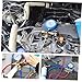 Unomor Recharge Manometer Tool Set Complete Diagnostic Gauge Kit for Automotive Durable Hoses Precision Performance