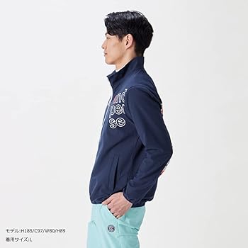 Amazon | [アンパスィ] ゴルフウェア 長袖ウインドブレーカー エアー