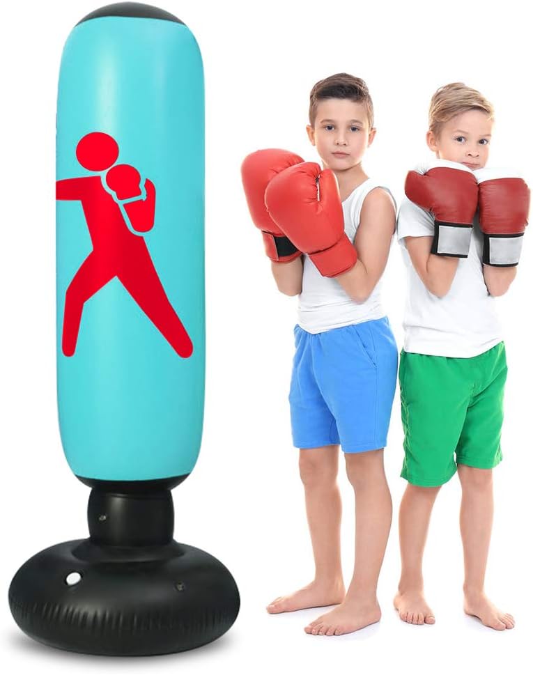 Blue Kids Punching Bag