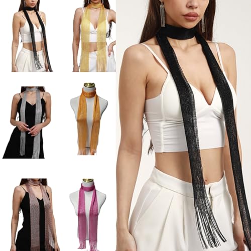 Woman Thin Lace Tassels Scarf Wedding Neck Scarf Lightweight Scarf With Tassels For Banquets Decorative Scarf2