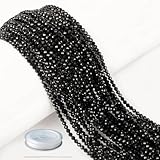 Les perles de 4 mm sont taillées dans des pierres naturelles en perles rondes à facettes parfaites, sans teinture ni traitement à haute température.