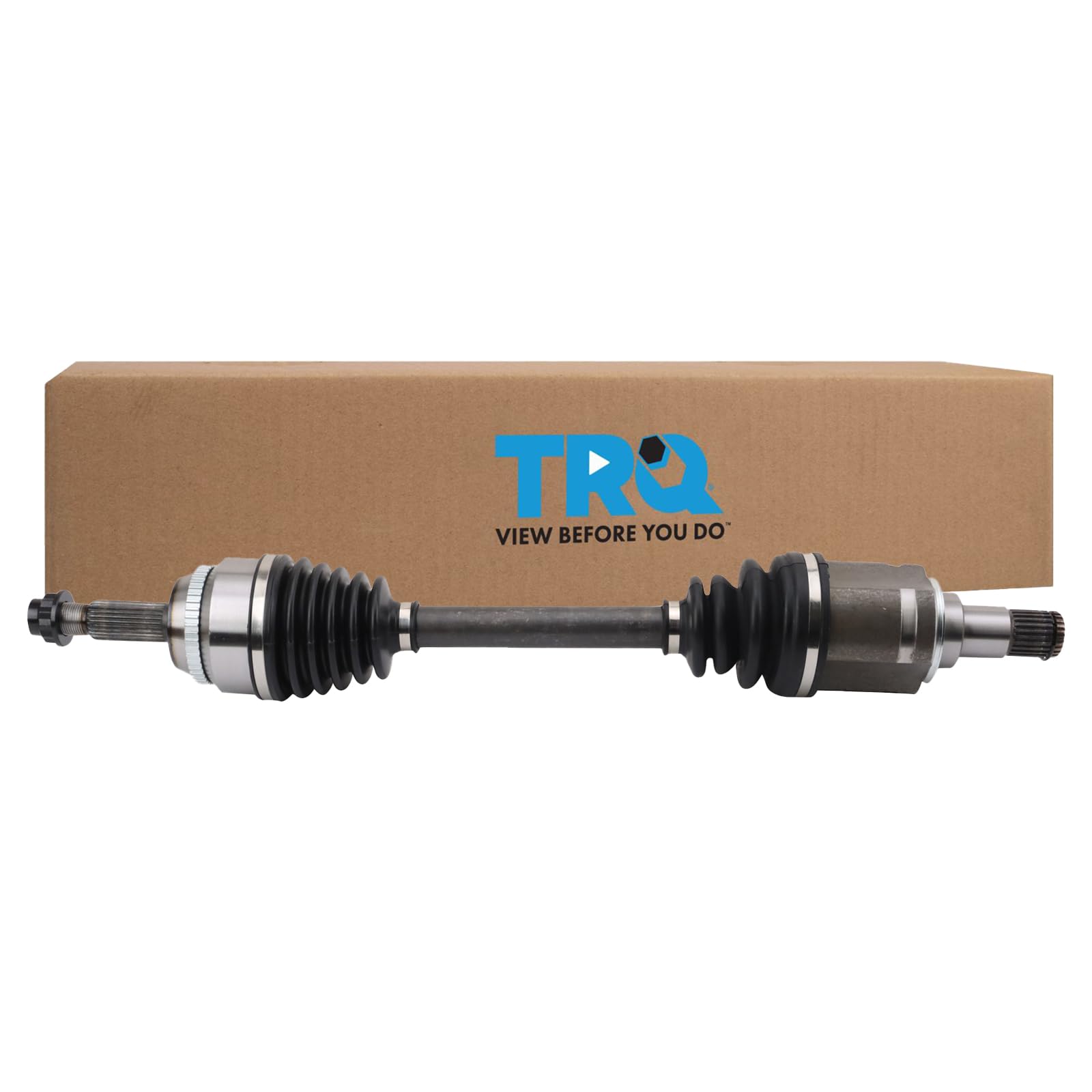 TRQ Front Left CV Axle Shaft Assembly Compatible with 2012-2017 Toyota Camry