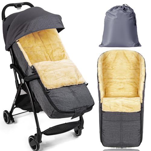 Winter-Fußsack Für Kinderwagen - Wasserfest & Mit Reißverschluss