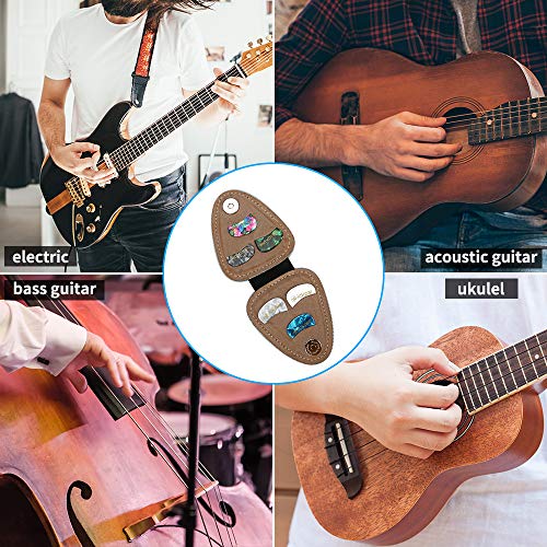 Médiators pour Guitare, Étui de Guitare en PU avec 6 Pièces Médiators de Guitare, Pour Guitare/Guitare Électrique/Basse… - Les Beatles, Paul McCartney, John Lennon, RIngo Starr, George Harrison Médiators pour Guitare, Étui de Guitare en PU avec 6 Pièces Médiators de Guitare, Pour Guitare/Guitare Électrique/Basse… – Image 6