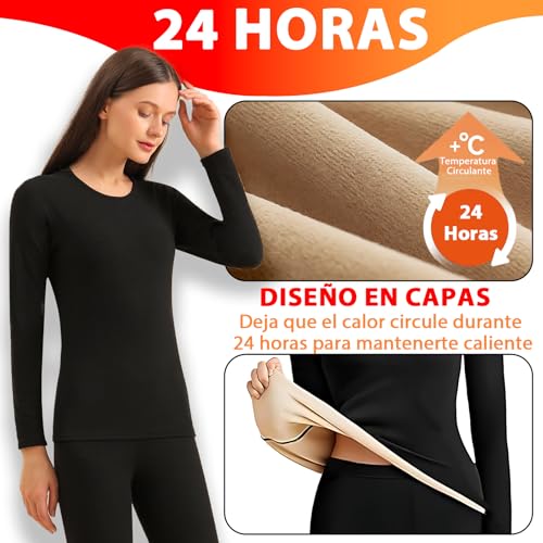 Opiniones de Conjuntos térmicos para Mujer comprados en linea. 12 Imagen adicional