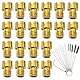 20 Stück Vergaser düsen Set, M4 Vergaser Hauptdüse 40 44 46 48 50 52 54 56 58 60 65 70 75 80 85 88 90 92 96 98 kompatibel mit Bing, PWK, Dellorto, Puch, GY6, Keihin PE, CVK Vergaser