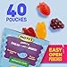 Mott's Fruit Flavored Snacks, Halloween Treats, Assorted Fruit, Gluten Free Snack, Family Pack, 40 Ct, 32 oz