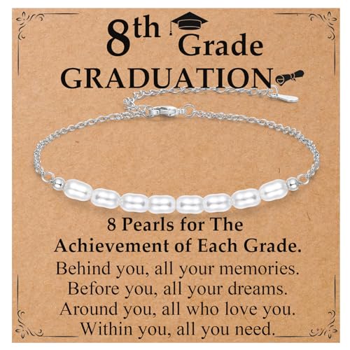 Image of 5th /6th /8th Grade Graduation Gifts for Girls Grad Gifts 2026 Graduation Bracelets Primary Middle School