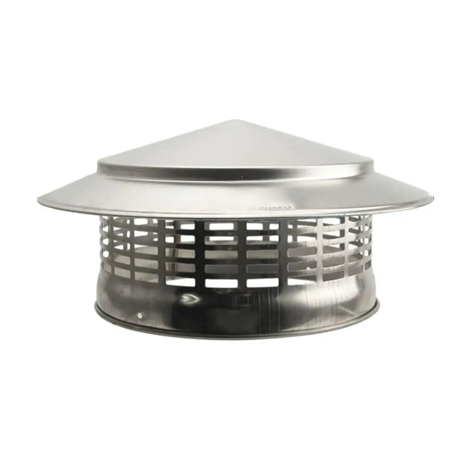 Sombrerete Chimenea Tapas for chimenea de 75-200mm, acero inoxidable, tubo escape humo en forma paraguas, tapa for lluvia, resistente a la intemperie(Inner dia 200mm)