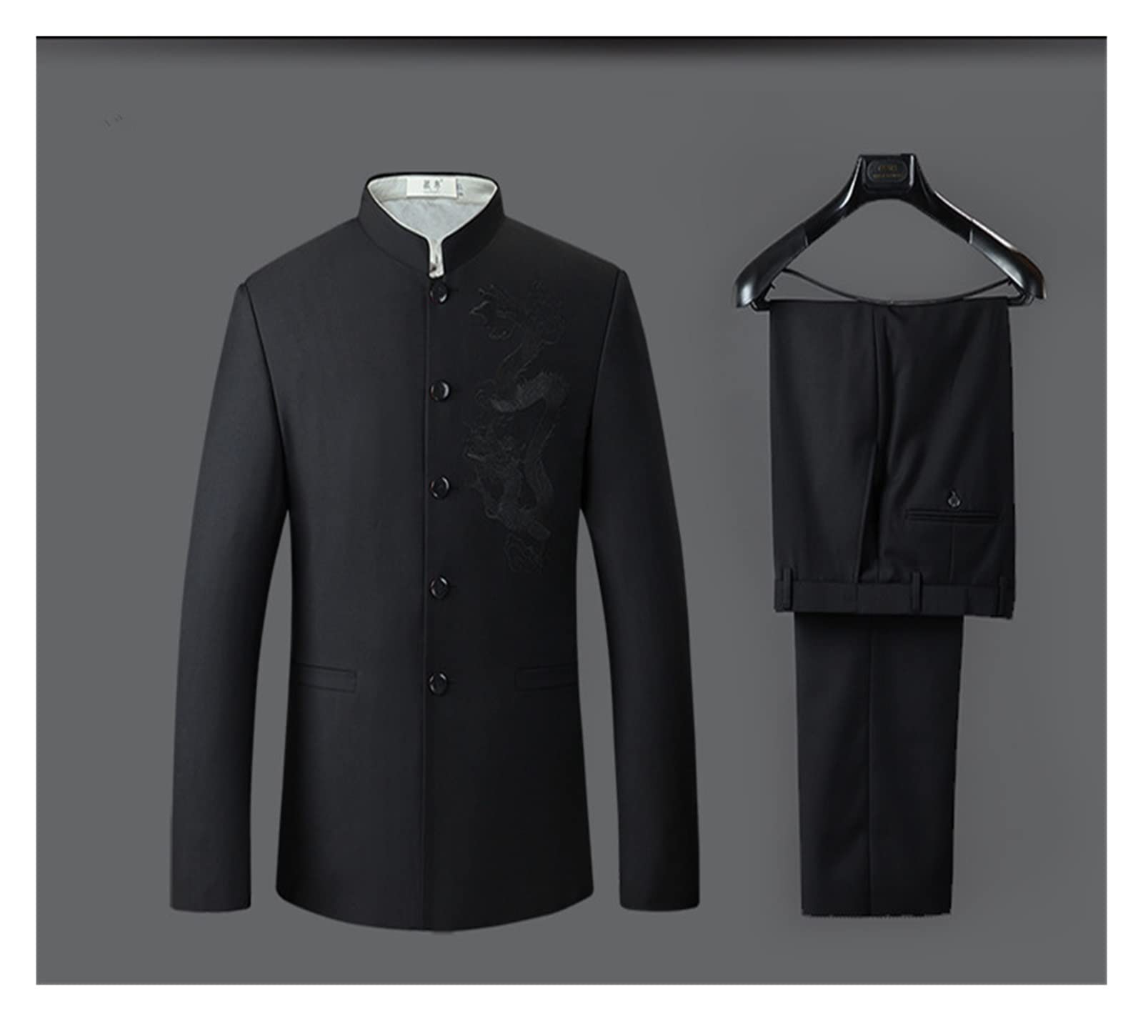 Equipo táctico de defensa personal, chaqueta anticorte Stealth, cuchillo, resistente a los cortes, ropa a prueba puñaladas, seguridad sin Alta resistencia(Have embroidery with pants,3XL)