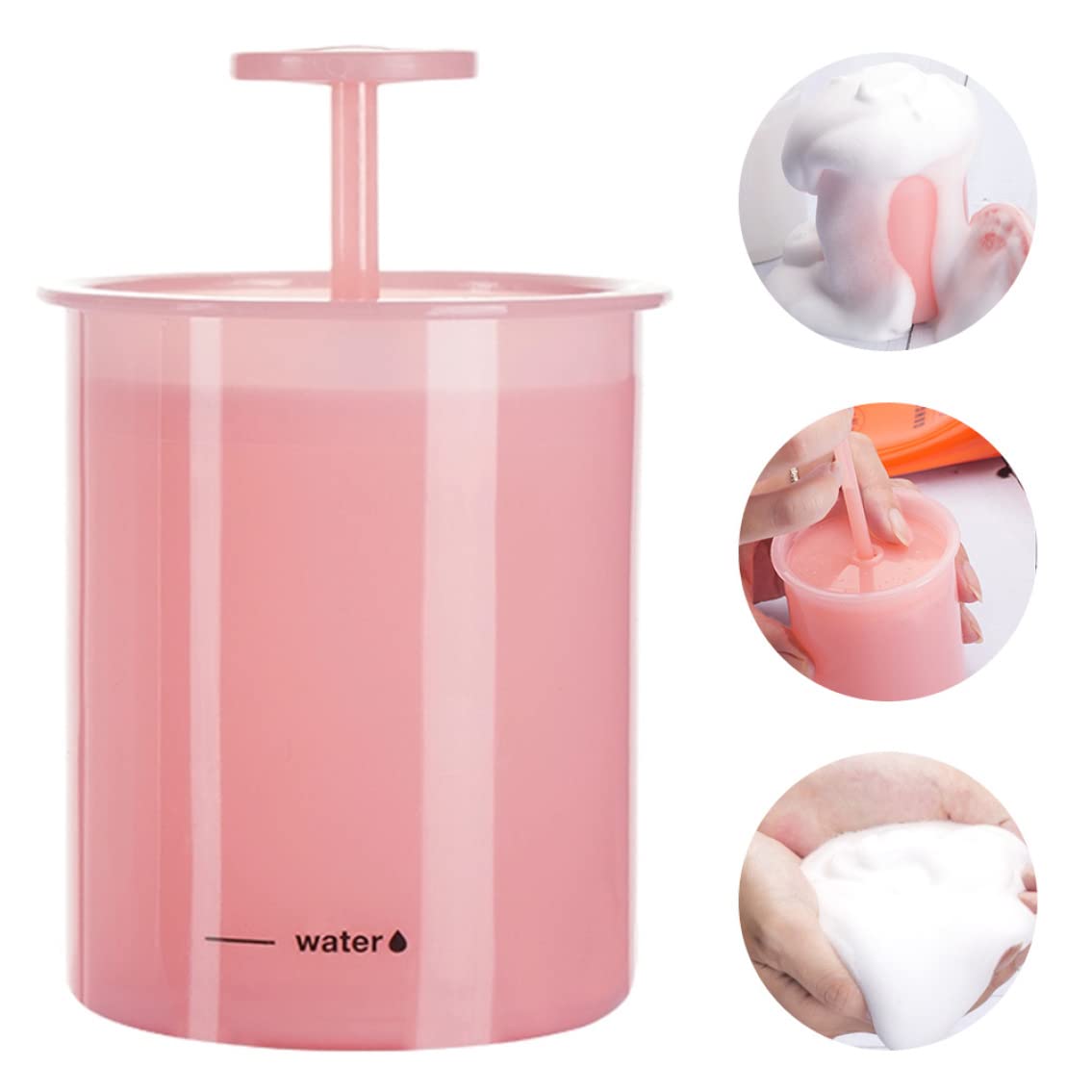 Rich Face Cleanser Foamer Makeup Wash Bubble Maker Travel Household Foam Maker Cup