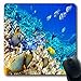 Produktbild Luancrop Mousepads Fisch Wunderbare Unterwasserwelt Marine Korallen Tropische Wildtiere Meer Natur Australien Oblong Gaming Mouse Pad rutschfeste Gummimatte