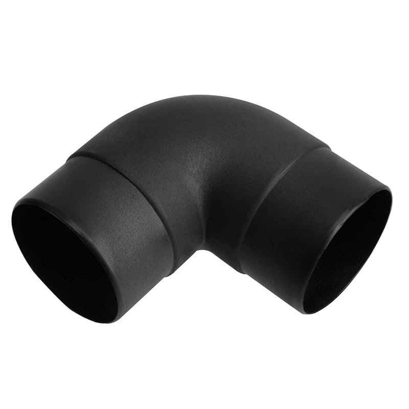 Conector de saída para duto de ar de aquecedor automotivo ZYHW, cotovelo 60 mm – 1 unidade