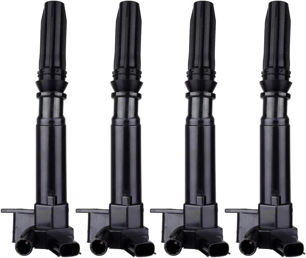 OCPTY Ignition Coil Coils Pack fits UF639 UF631 DG-525,for Ford for F-350 Super Duty 6.2L 2011-2017,for Ford for F-250 Super Duty 6.2L 2011-2017,for Ford for F-150 6.2L 2010-2014 set of 4