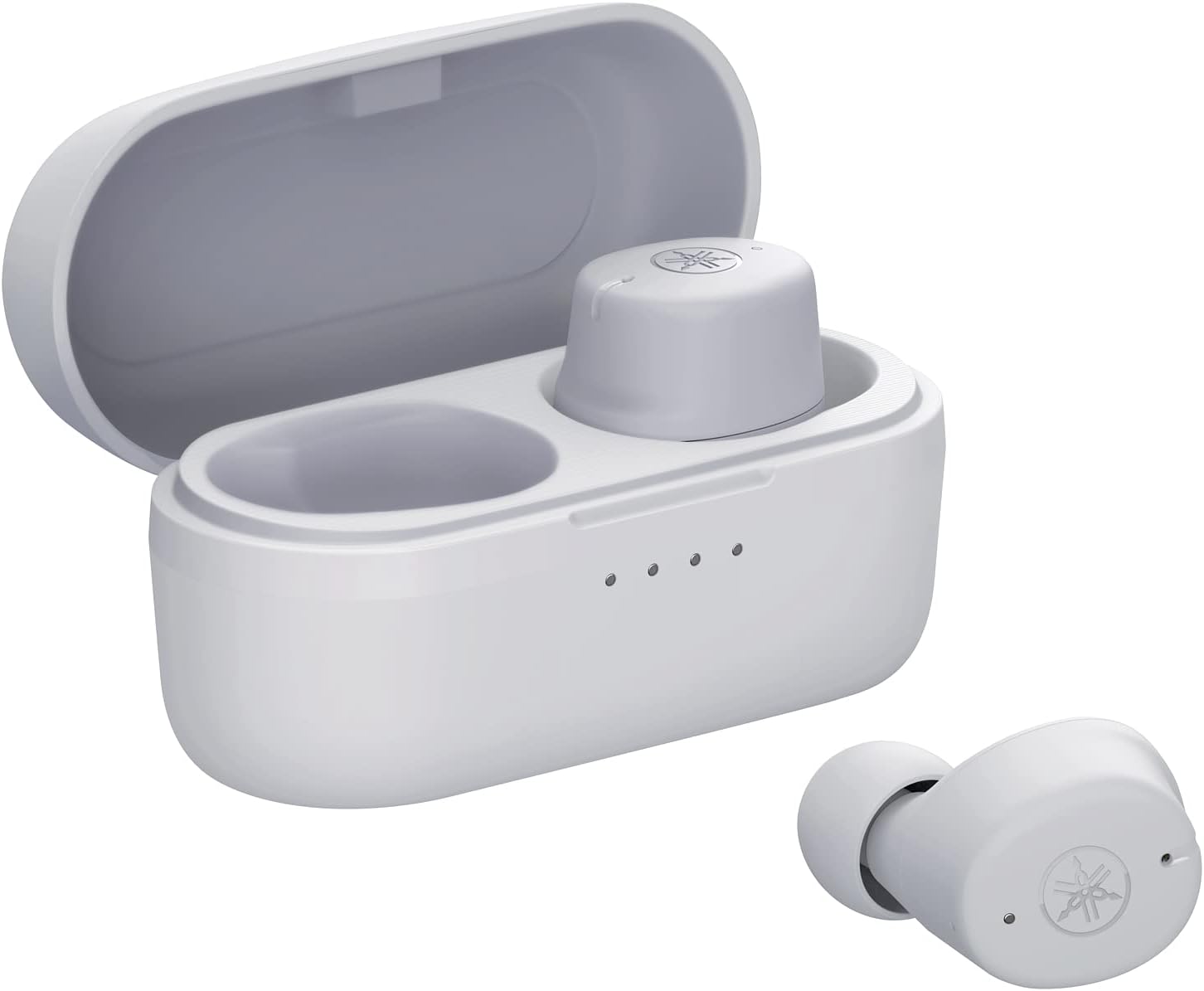 Yamaha TW-E3C Wireless In Ear Headphones with True Sound Technology and Clear Voice Capture - Grey