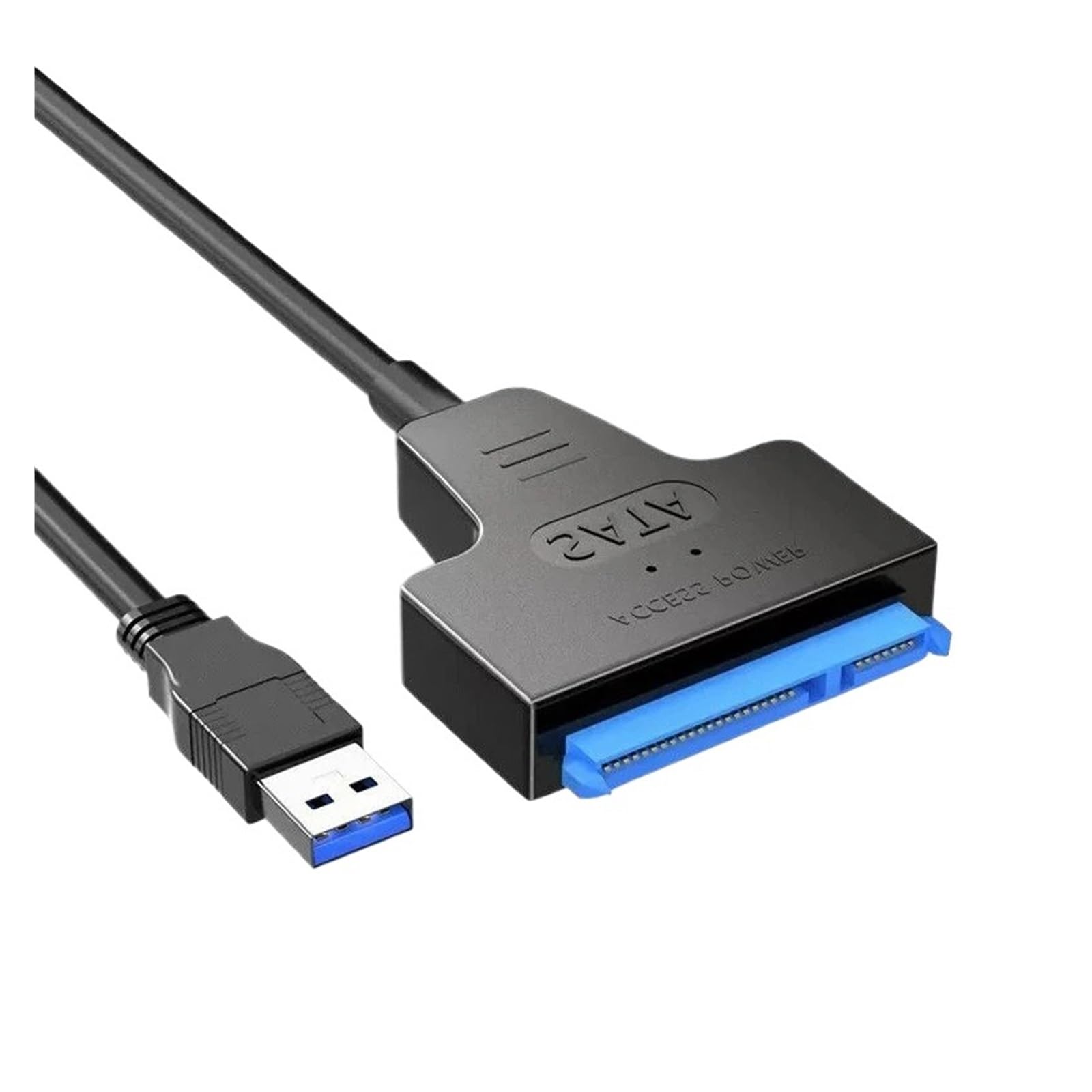 Cavo SATA a USB 3.0/Type-C a III Hard Driver Adapter per HDD/SSD da 2,5 pollici convertitore unità disco (USB 3.0 22 cm)