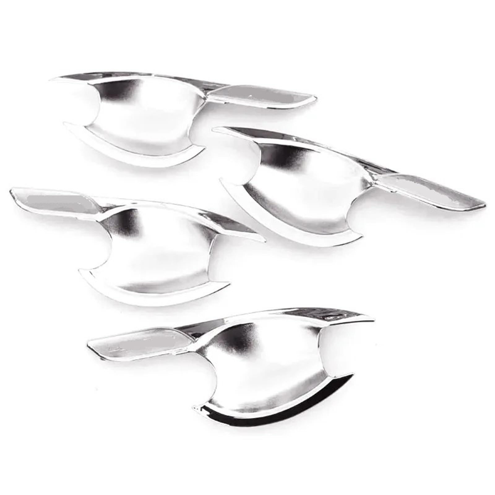 Bqwyedpl Blade Door Bowl Plat Fit For Luxgen U6 Suv 2014-2017 Door Bowl Handle Decorative Door Handle Scratch-Proof Accessories Car Door Latch Handle(Blade Door Bowl Plat)