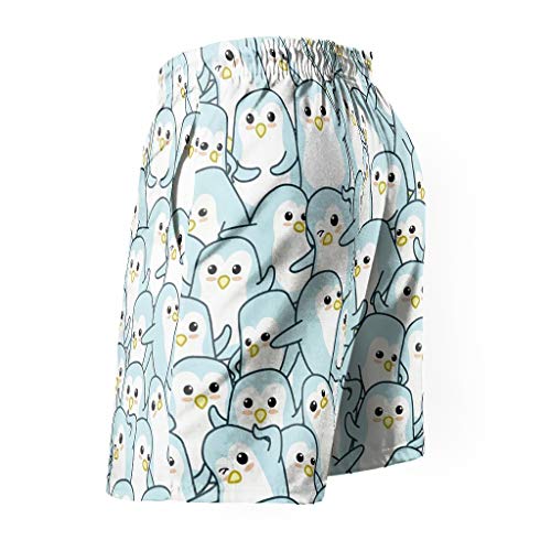 Ktewqmp Zomerzwembroek, pinguïn, dier voor mannen, zwembroek, zwembroek voor heren, met zakken - Image 3