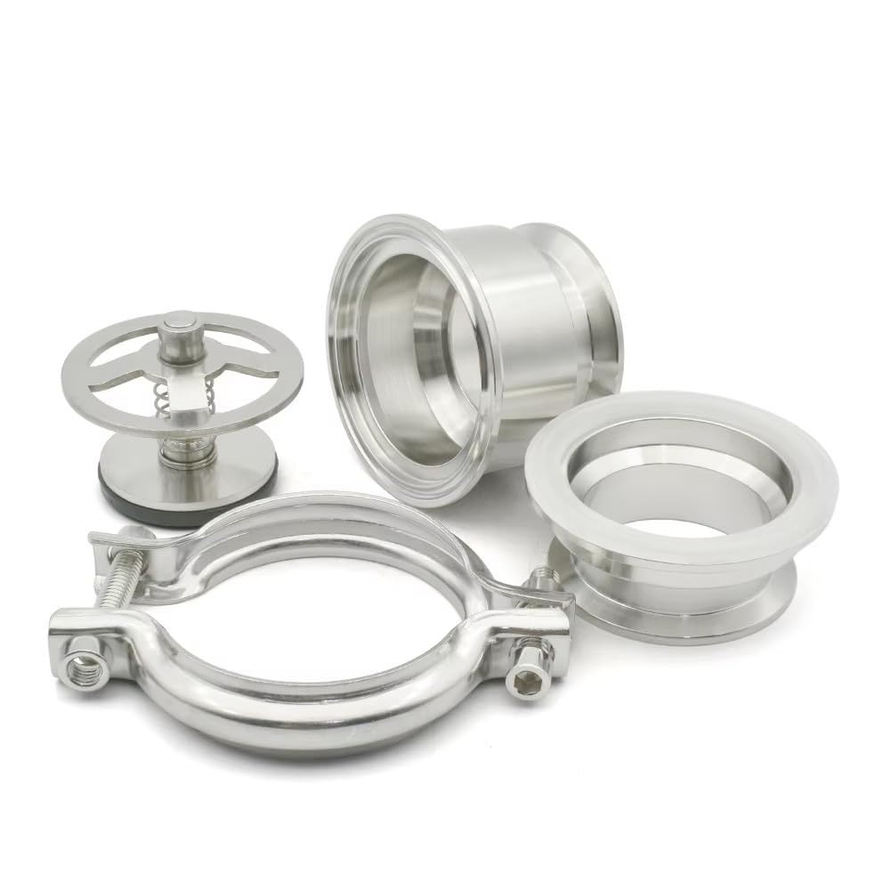 Válvula antirretorno vertical sanitaria SUS304 Tri-Clamp 19-102mm