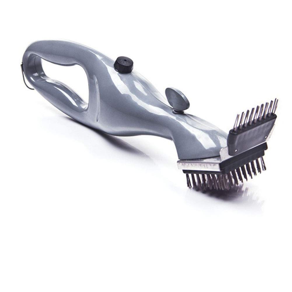 Simuer Steam Cleaning Brush, Stainless Steel Bbq Cleaning Brush Barbecue Brush For Charcoal Or Gas Grill Accessory