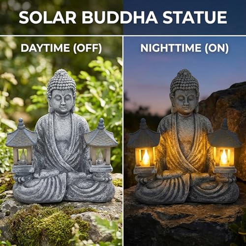 Statue Bouddha de jardin : le cadeau bien-être idéal pour extérieur - 4