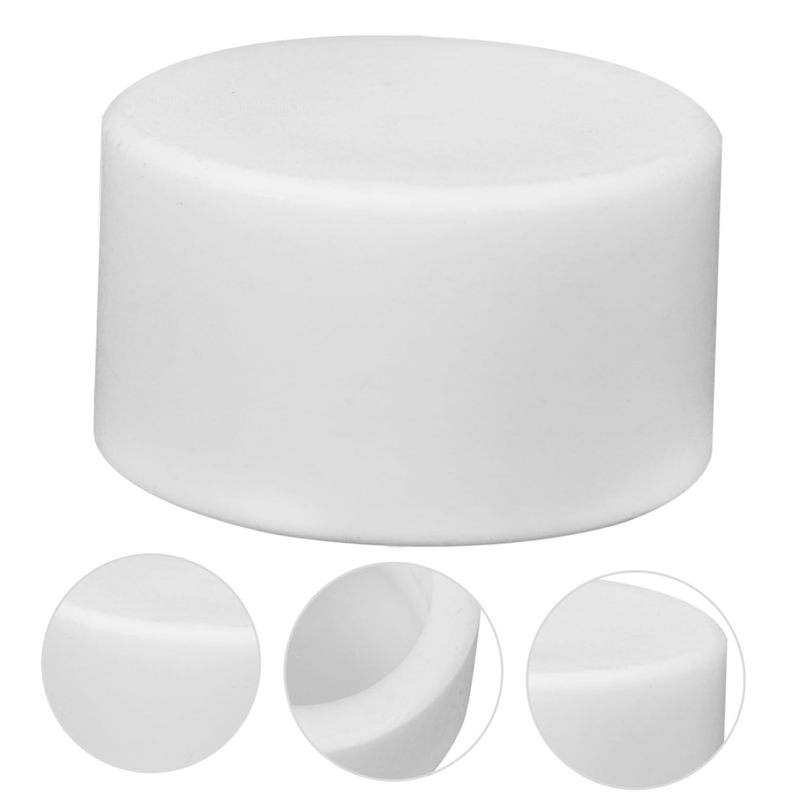 CHILDWEET 2pcs Laboratory Evaporation Dish Culture Vessel Petri Holder Petri Dish for Science Small Petri Dishes Petri Plates Petri Dish 30mm Culture Petri Dishes Culture Dish PTFE White