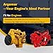8200308 Starter Motor 6924N 39MT HD Replacement Starter for Caterpillar C10–C16, Cummins ISX/X15/M11, Detroit Diesel Series 60, International MaxxForce 15, Mack E7/EM7 | Fits Caterpillar, Cummins,