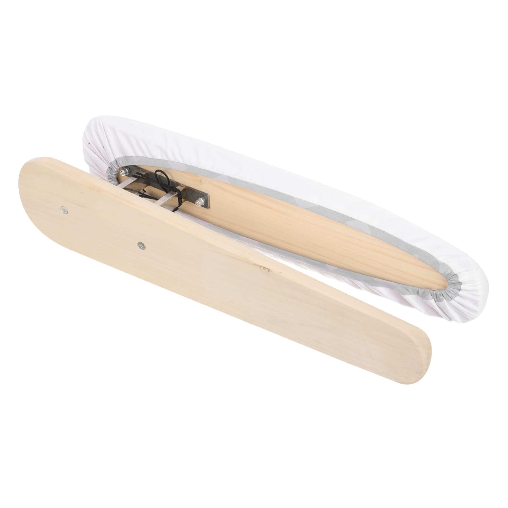 Cabilock Viaje Travel Tripe Alfombrilla de Planchar Accesorios de Escritorio Mini Tabla de Planchar Taburete de Planchado para el hogar Familiar Rejilla para Planchar Ropa paño