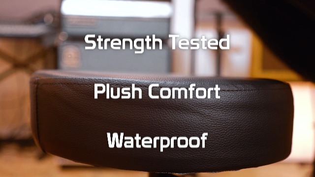 CAHAYA Drum Stool: Thick Comfortable Padded Seat Cushion Guitar Percussion, Mode | UK