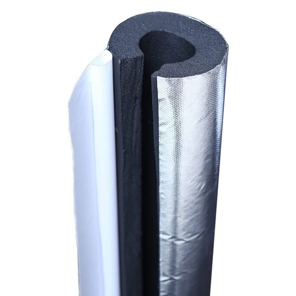 Pipe Insulation， Self Adhesive Foam Pipe Insulation, 20mm Or 30mm Thickness, 95cm Length, Sizes 22-120mm(30mm(1.18in),89mm(3.5in))