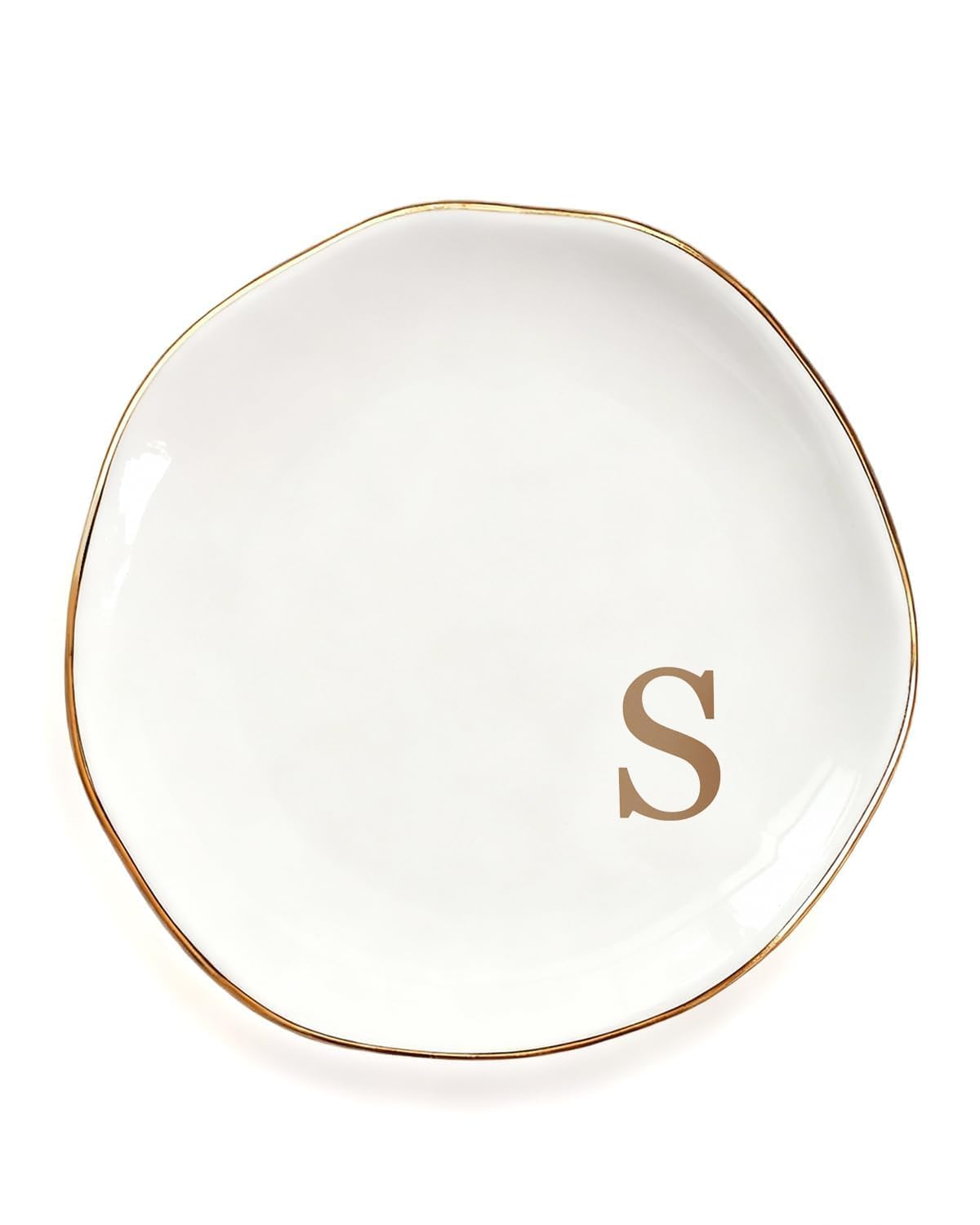 Ceramic Jewelry Tray Trinket Ring Dish Personalized Gifts for Women Bride