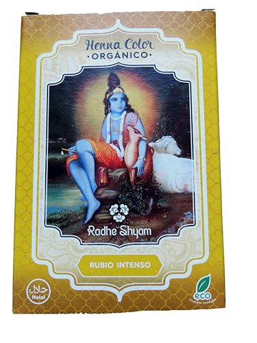 Henna para cabello RUBIO DORADO INTENSO 100 grs