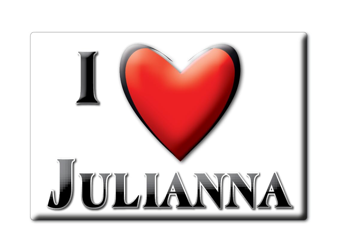 Julianna Magnet Magnetic Names Gift Idea Birthday Graduation Birth Valentine's Day