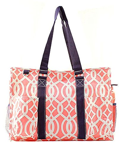 Image of NGIL Sport Themed Prints Large Travel Caddy Organizer Tote Bag