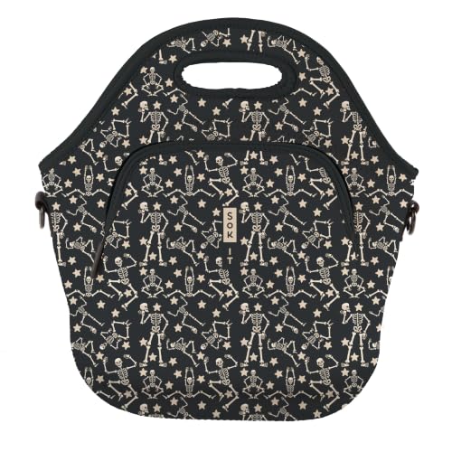 Sok It LunchTote Zippered Bag Insulated Neoprene Caddy (Rattle and Roll, X-Large 6.5 Quart Lunch Tote)