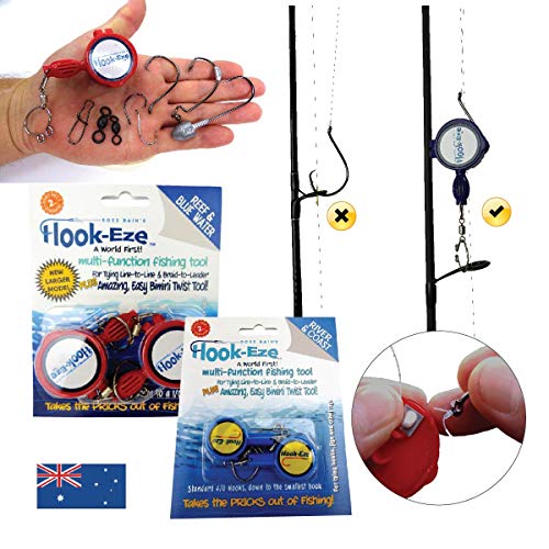image for HOOK-EZE 2 x Twin Packs 1 x New Larger Model Reef & Blue Water + 1 x O
