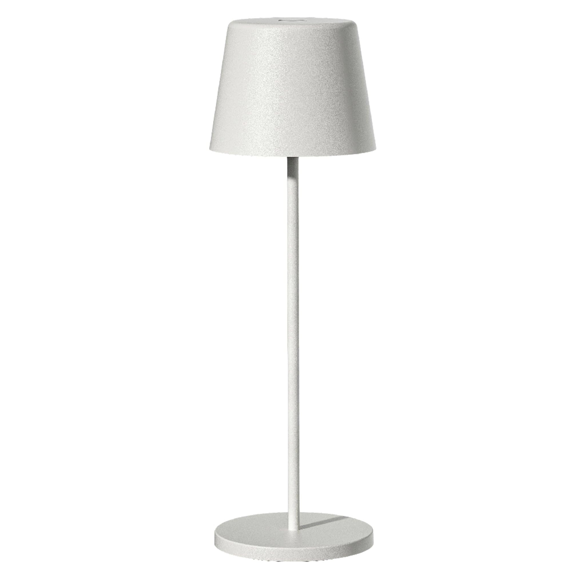Lumisky Bezprzewodowa ściemniana lampa stołowa LED dotykowa H39 cm Kelly White