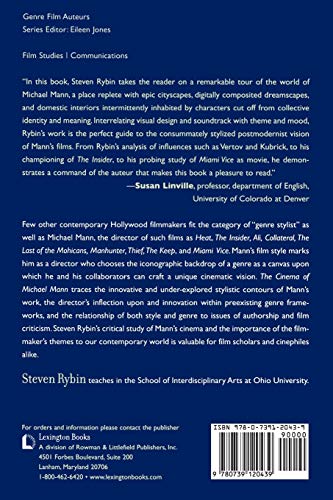 The Cinema Of Michael Mann (Genre Film Auteurs) #TOP1