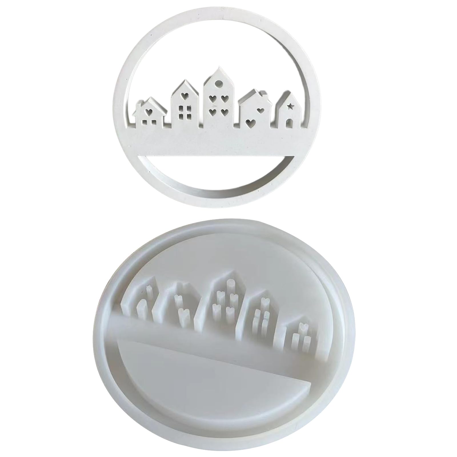 NEWFT House Decorations Creating Mold Handmade Crafts Mold House Decorations Silicone Mold for Enthusiasts