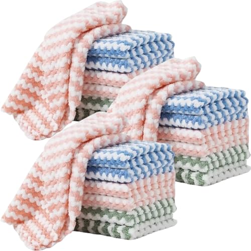 21 Pack Microfiber Kitchen Towels