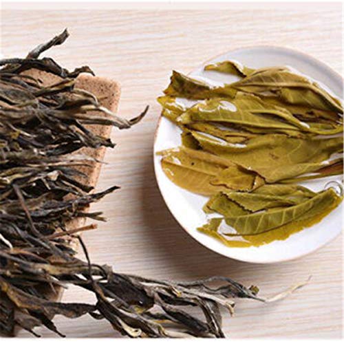 400g ï¼0.882LBï¼ Té Pu'er crudo Nuevo té Puer Yunnan Té Puer de árbol antiguo hecho a mano Té verde Té Pu-erh Ãrboles viejos Té Pu erh Té chino Té Puerh saludable Té verde Good Sheng cha - Imagen 8