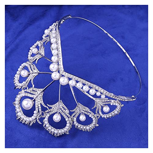 Accesorios para el cabello de novia de gran lujo con perlas 2