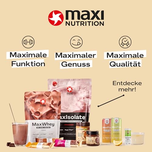 MaxiNutrition Proteinriegel Mix Box (Must Haves), 14 High Protein Riegel, 29% Eiweißgehalt im Durchschnitt, ohne Zuckerszusatz, ohne künstliche Aromen