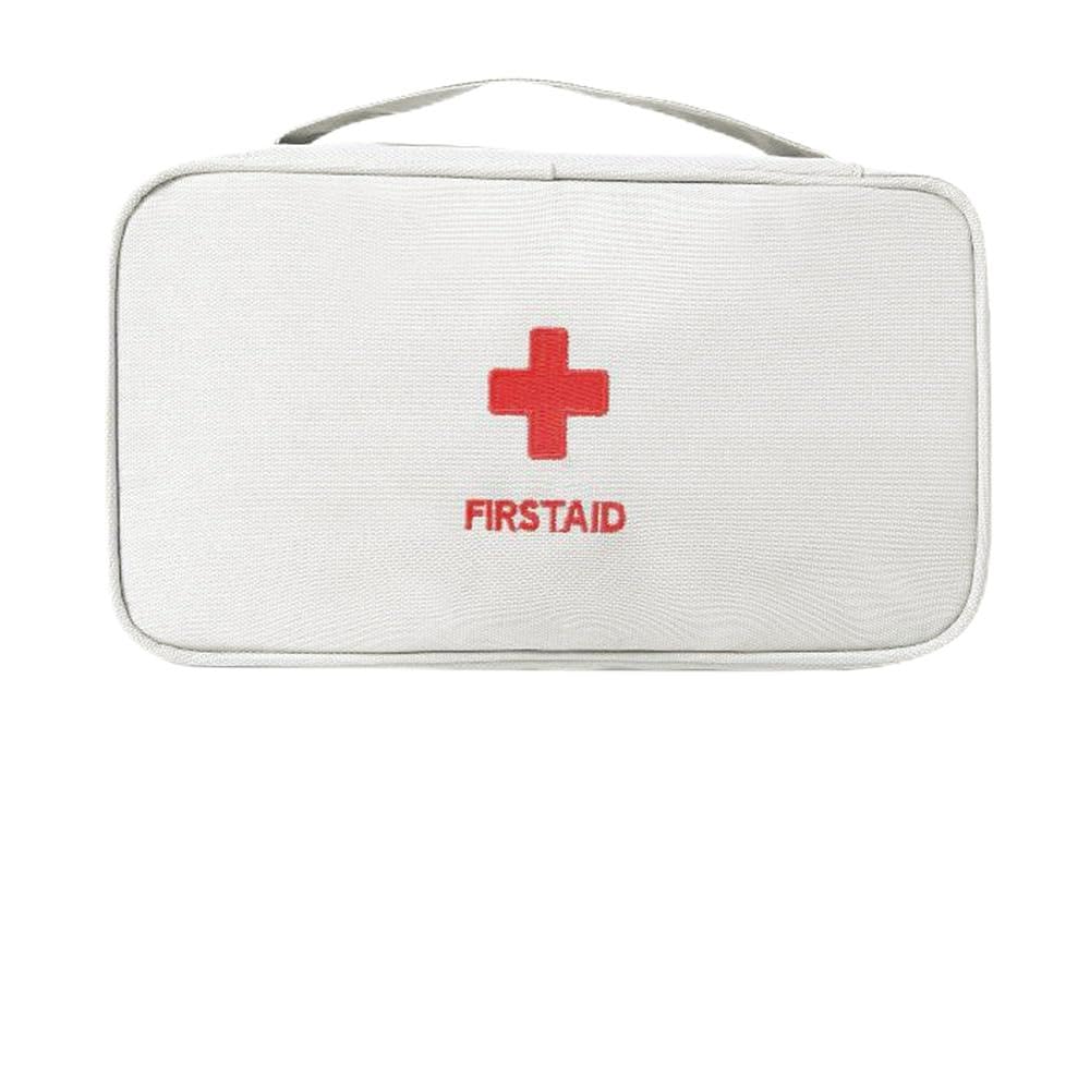1 Pieza vacío Bolsa de Primeros Auxilios, pequeña Bolsa de Medicina, Borsa Pronto Soccorso Vuota, para el hogar,Oficina,vehículo,Camping, Lugar de Trabajo y Actividades al Aire Libre (vacío)