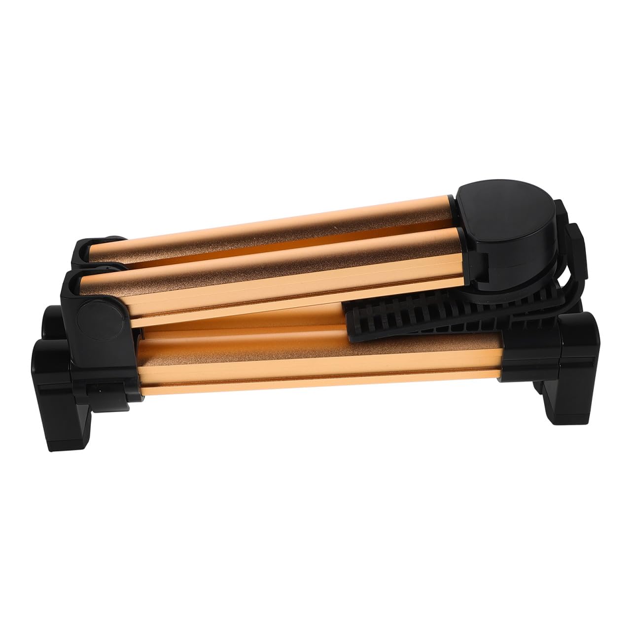 Supporto Pieghevole per Chitarra da Terra in Acciaio Inox | Ukulele e Basso, Argento, Uso Casa e Scuola, Facile da Usare, Supporto Stabile Multifunzione